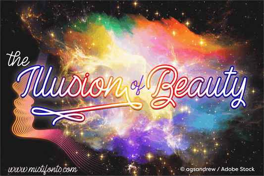 Free The Illusion of Beauty Font