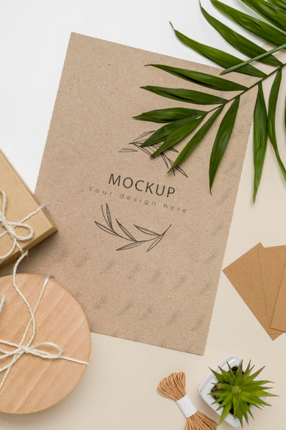 Free Eco-Friendly Packaging Bag Mock-Up Psd