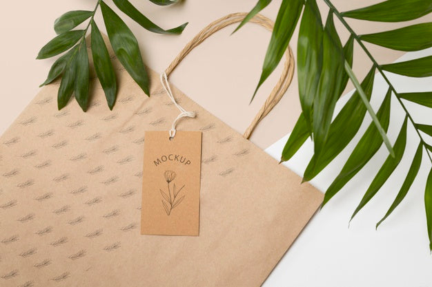 Free Eco-Friendly Packaging Bag Mock-Up Psd