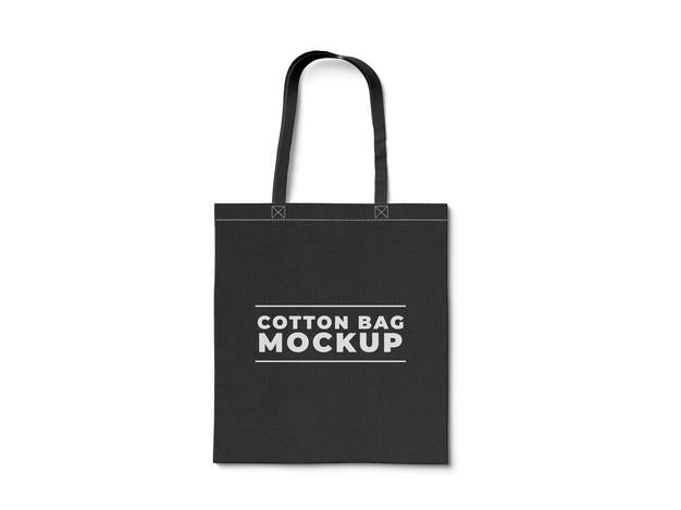 Free Ecologic Cotton Bag Mockup Psd