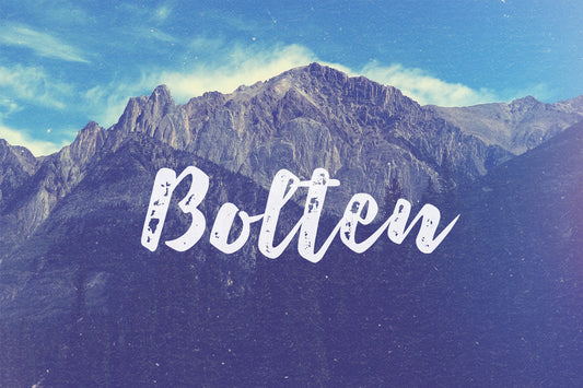 Free Bolten Typeface