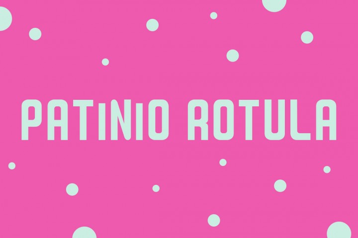 Free Patinio Rotula Font