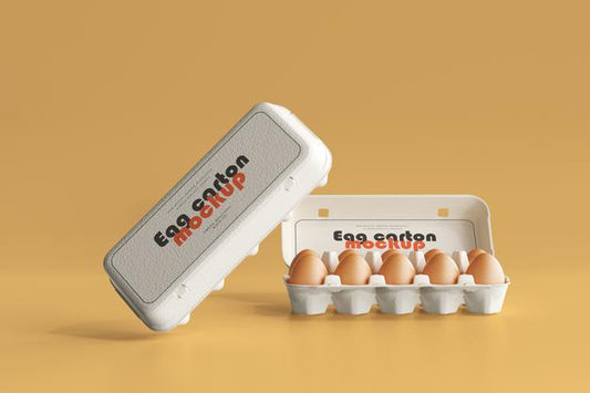 Free Egg Carton Mockup Psd