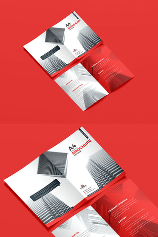Free Elegant Branding Brochure Mockup
