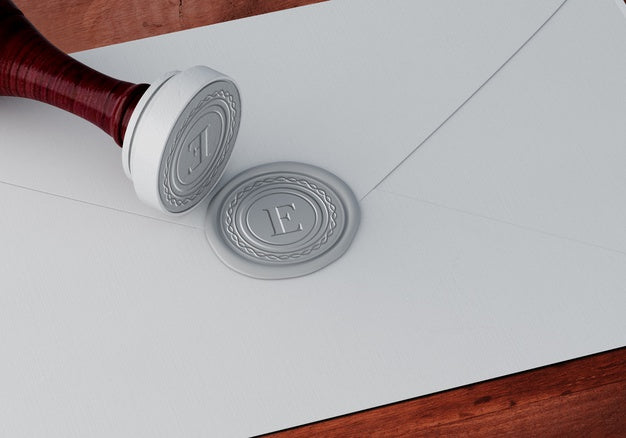 Free Elegant Stamp Or Badge Mockup Psd