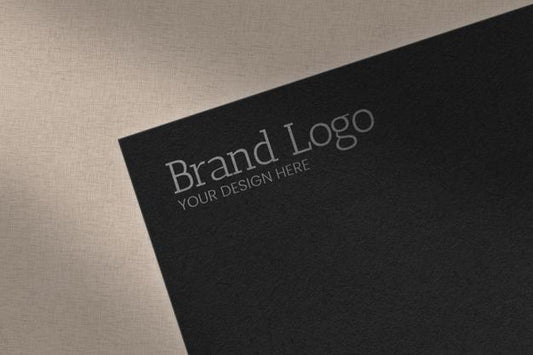 Free Embossed Logo Text With Shadows In Marble Surface Mockup Psd