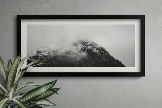 Free Empty Frame On A Wall Psd