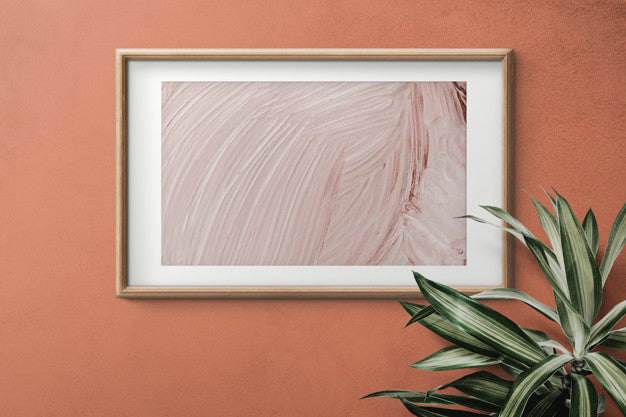 Free Empty Frame On A Wall Psd