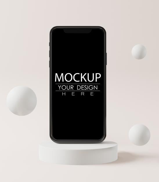 Free Empty Screen Smartphone Mockup Psd – CreativeBooster