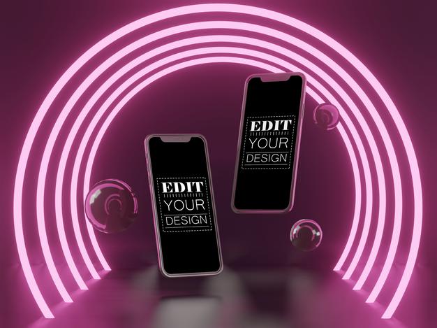 Free Empty Screen Smartphone Mockup Psd – CreativeBooster