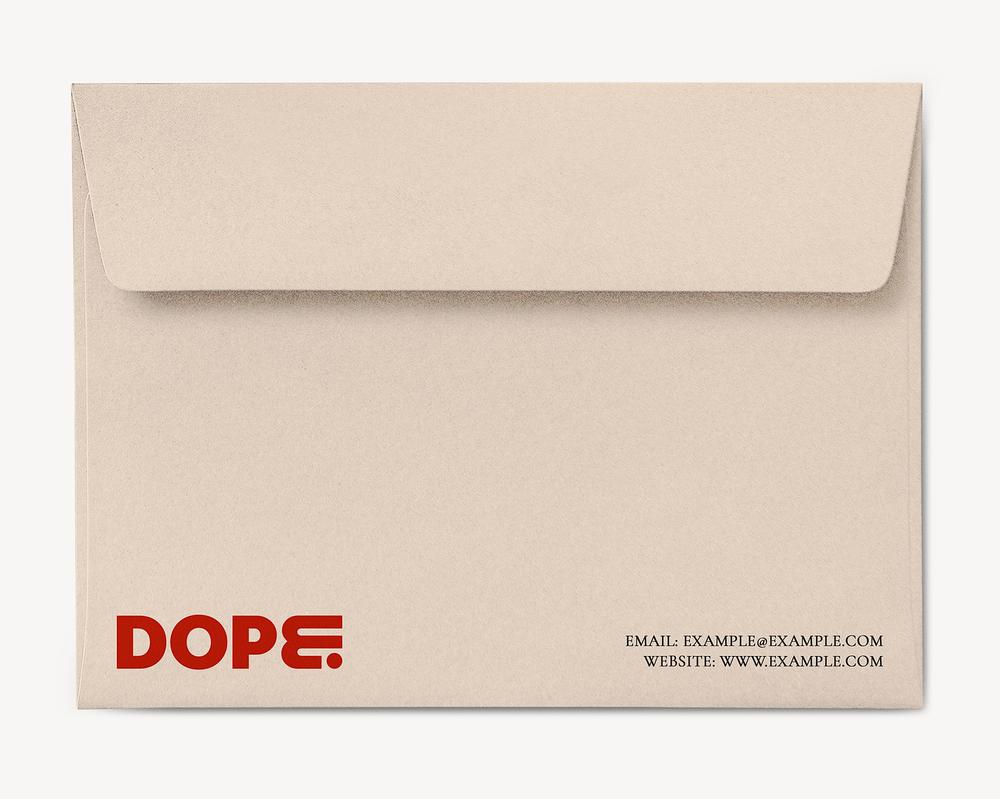 Free Envelope Mockup, Realistic Paper, Stationery Psd
