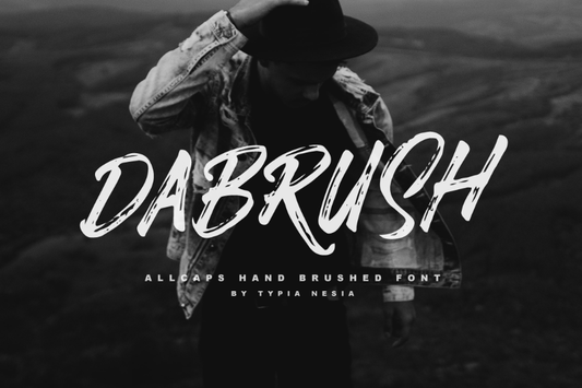 Free Dabrush Demo Typeface