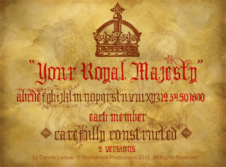 Free Your Royal Majesty Font
