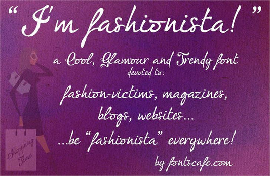 Free I\'m fashionista!_FREE-version Font