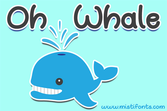 Free Oh Whale Font