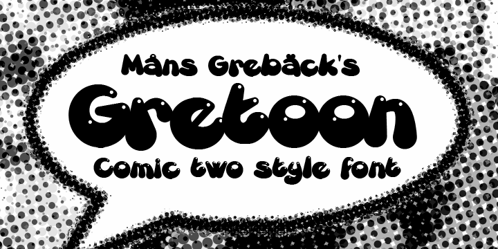 Free Gretoon Font