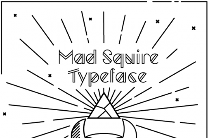Free Font Mad Squire Typeface