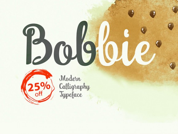 Free Bobbie Typeface (personal)