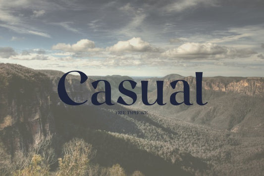 Free Casual Font