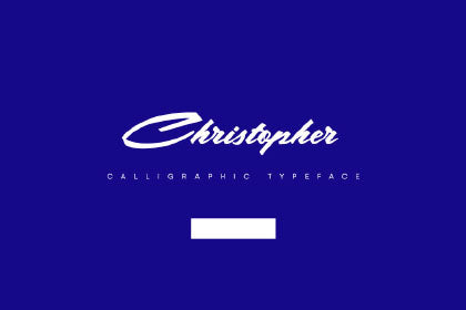 Free Christopher Calligraphic Typeface