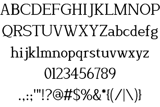 Free Lyons Serif Font