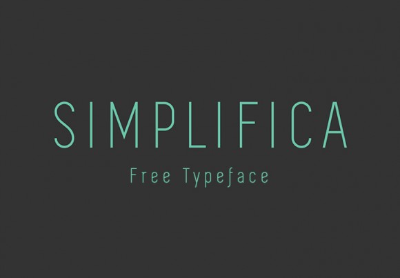 Free SIMPLIFICA font