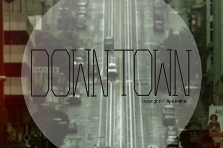 Free Font Downtown Typeface