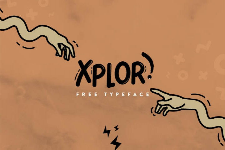 Free Font Xplor Typeface