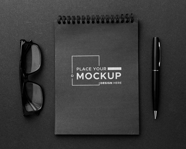 Free Flat Lay Of Desk Concept Mock-Up Psd