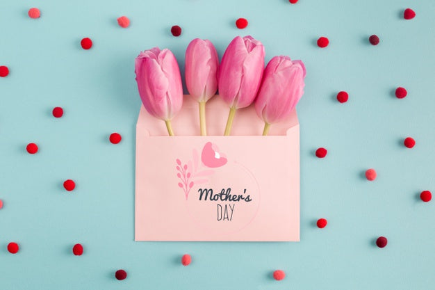 Free Floral Mothers Day Mockup Psd