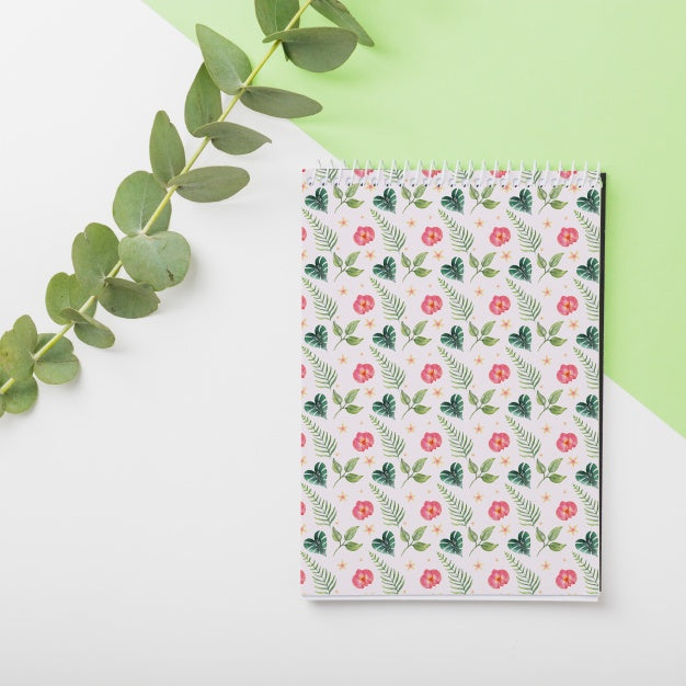 Free Floral Wedding Mockup Psd