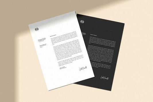 Free Flyer And Letterhead Mockup Psd