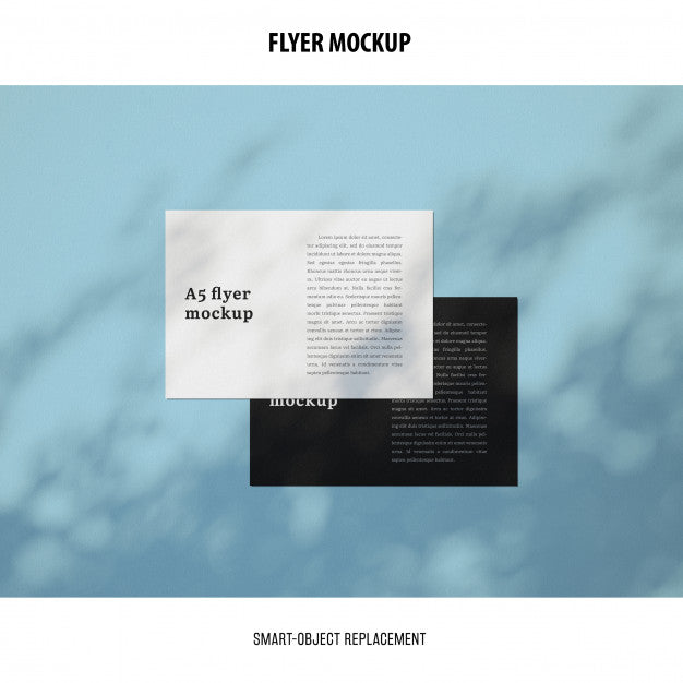 Free Flyer Mockup Psd