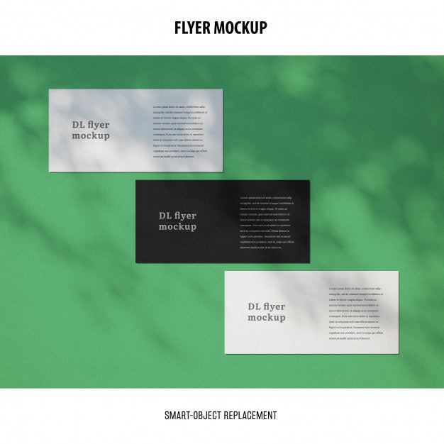 Free Flyer Mockup Psd