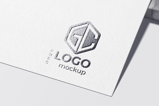Free Foil Stamping Logo Mockup