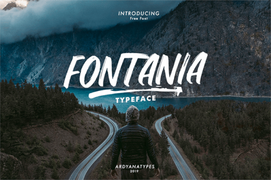 Free Fontania font