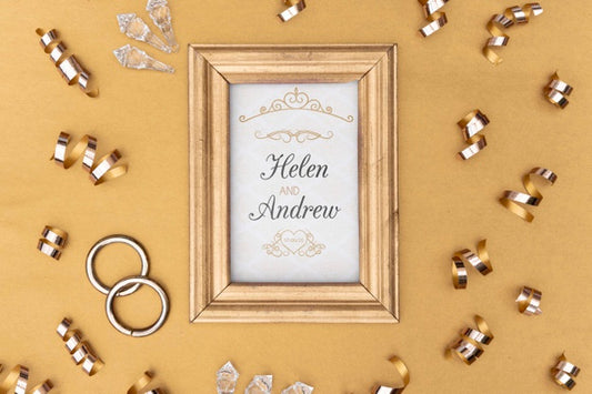 Free Frame And Engagement Ring Collection Psd