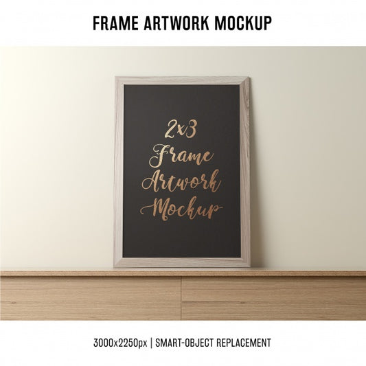 Free Frame Artwork Mockup Psd