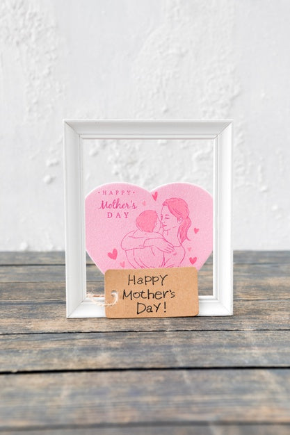 Free Frame Mockup For Mothers Day Psd