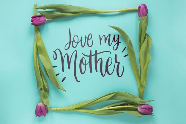 Free Frame Mockup For Mothers Day Psd