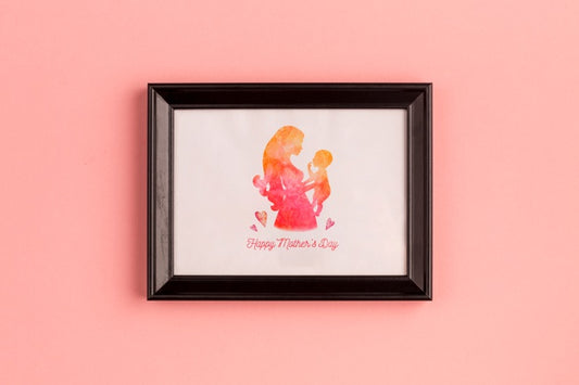 Free Frame Mockup For Mothers Day Psd