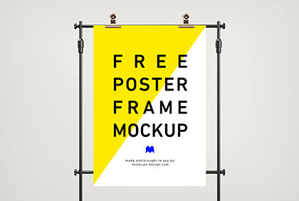 Free Frame Poster Mockup
