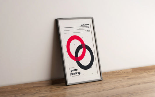 Free Framed Poster Template Mokcup Psd