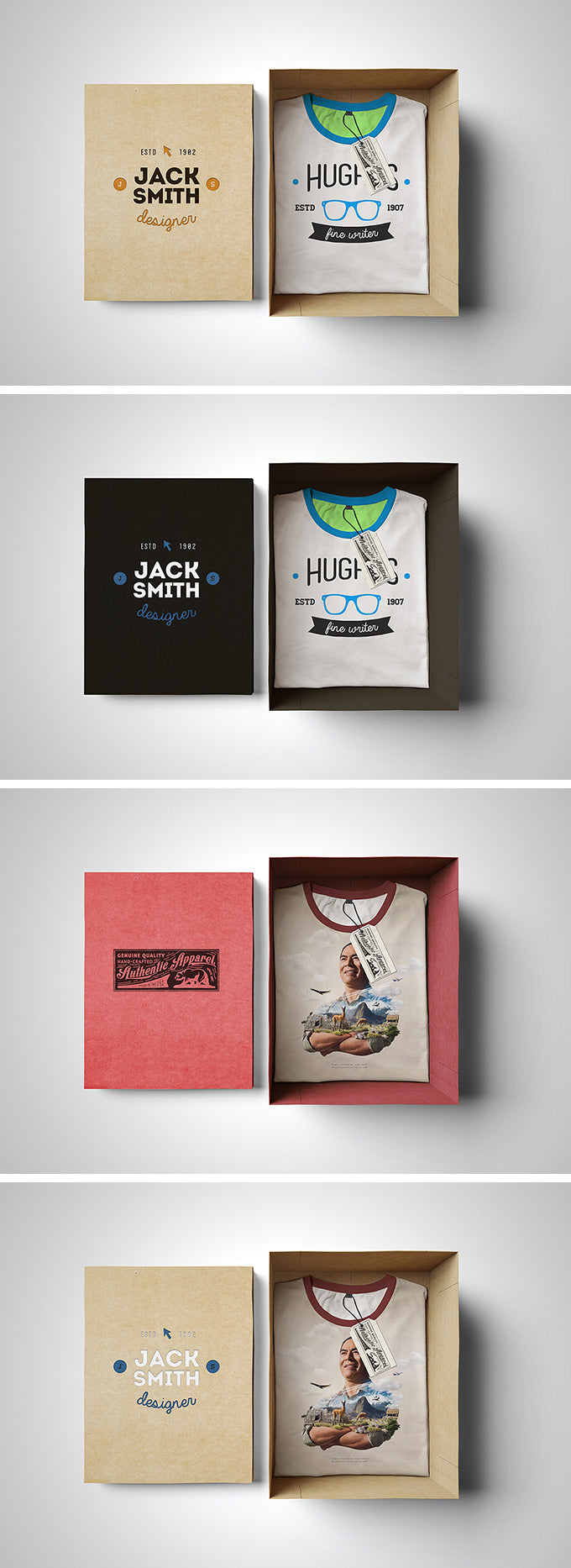 Free T-Shirt Mockup in a Box Edition