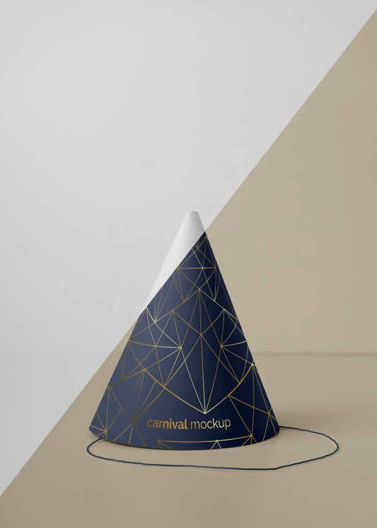 Free Front View Of Carnival Cone Psd