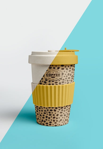Free Front View Of Coffee Cup Psd