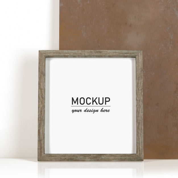 Free Front View Of Frame Decor Psd – CreativeBooster