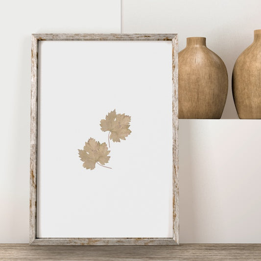 Free Front View Of Frame With Leaves And Vases Psd