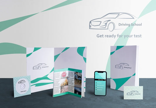 Driving Course Creative All Freebies | Free PSD Mockups, Script Fonts and Resume Templates ...