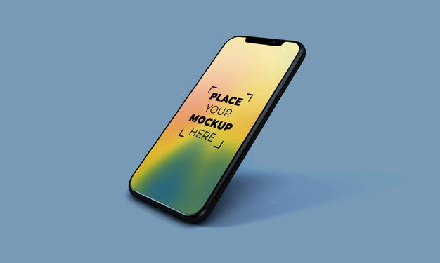 Free Full Screen Smartphone Mockup Psd